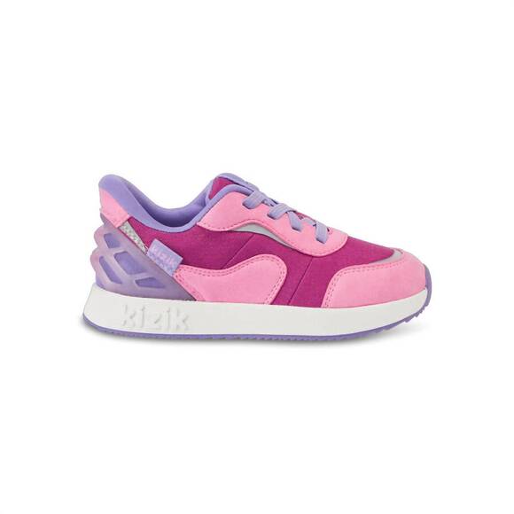 NEW KIZIK kid's orlando slip-on sneakers in festival fuchsia